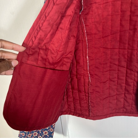 Vintage Ms Paquette Calico Print Quilted Jacket. Gunne Sax inspired. Size Medium - Picture 6 of 8